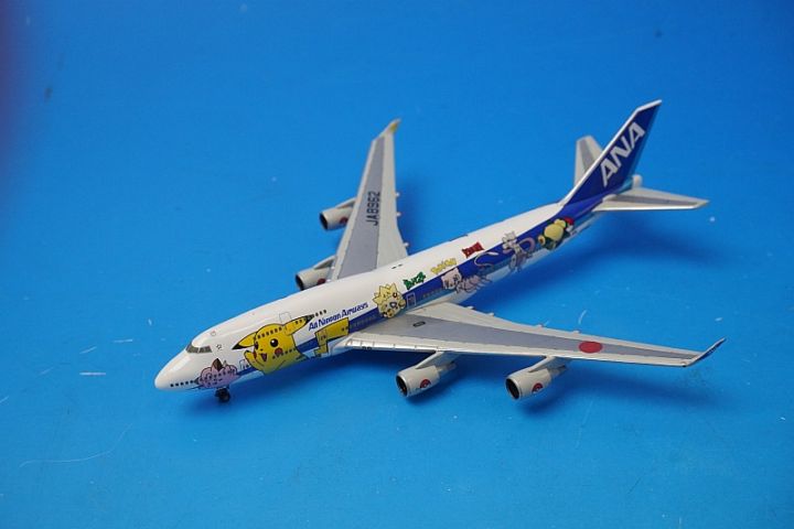 ANAポケモンジェット JA784A JA894A 1/400モデル 2機セット 1/500 B747-400 ANA ポケモンジェット インターナショナル JA8962