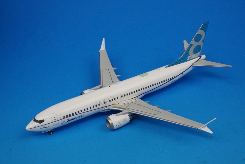 1/200 B737MAX ボーイング ハウスカラー N8702L [LH2055] JCウイングス