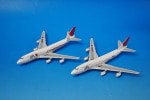 1/400 B747-400 JAL Yokoso!JAPAN JA8089 ���������50��ǯ JA8906 ��2004-013�� �ӥå��С���/���
