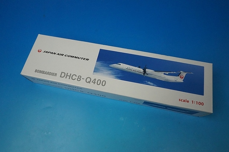 JAC 日本エアコミューターDHC-8-Q400(JA843C)1:100 JAC 日本エアコミューターDHC-8-Q400(JA843C)1:100