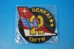 JASDF 『 13FTW GENKAI パッチ 』 ワッペン 第13飛行教育団 ワッペン JASDF 航空自衛隊 13FTW 第13飛行教育団 第2飛行教育隊