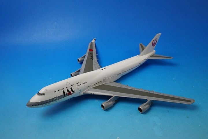全長約45cm 全幅約44cm B747-400 JAL 旧鶴丸塗装 JA8071