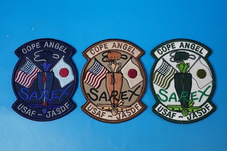 ワッペン JASDF 航空自衛隊 COPE ANGEL/コープエンジェル SAREX