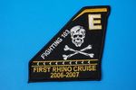 ��åڥ� USN ����ꥫ���� VFA-103/��103��Ʈ������ ����꡼�����㡼�� FIRST RHINO CRUISE 2006-2007 ��ľ����ѥå� �٥륯���ʤ�/���