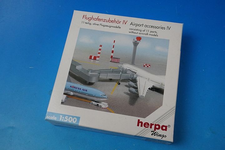 1/500 空港アクセサリー 11点セット ジオラマ [519618] ヘルパ/中古