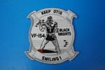 ��åڥ� USN ����ꥫ���� F-14 �ȥ७��å� VF-154 �֥�å��ʥ��� KEEP OTIS SMILING! �٥륯���ʤ�/���