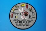 ��åڥ� USN ����ꥫ���� WESTPAC/�������ȥѥå� 2003 USS CARL VINSON/�����롦�����󥽥� CVW-9 CVN-70 �٥륯���ʤ�/���