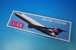 1/100 CRJ-100 IBEX �����٥å������� JA02RJ ��FW10002�� ���С��饤��/���