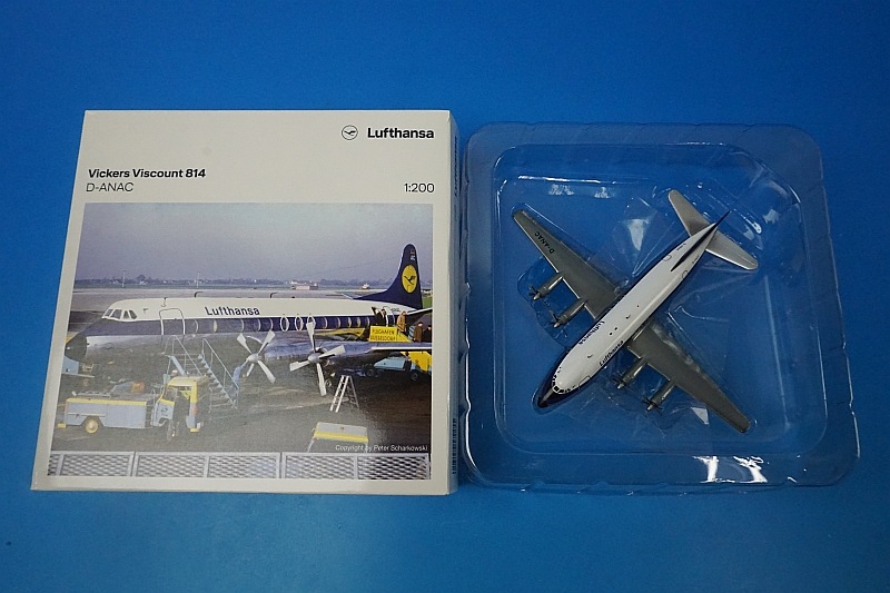 Herpa 1/200 Vickers Viscount 814 ルフトハンザ ルフトハンザ航空 1