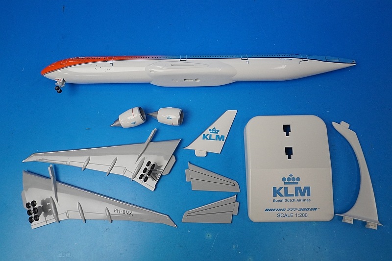 1/200 B777-300ER KLM ������ Orange Pride PH-BVA ���֥ꥹ��������Ȣ���� �饤��������/���