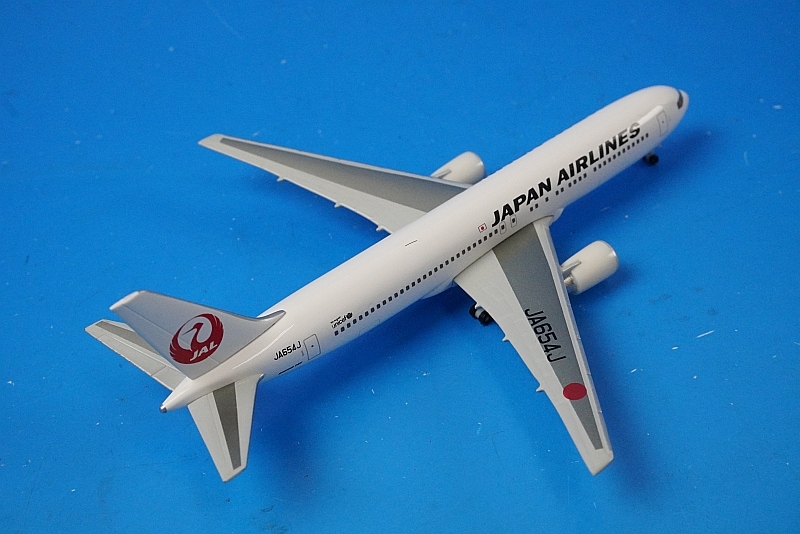 JALUX 1/200 JAL 旧鶴丸塗装　Boeing B767-300 1/500 B767-300ER JAL 新鶴丸塗装 JA654J ［BJE3000] JALUX/中古