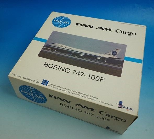 1/200 B747-100F PANAM パンナムカーゴ N658PA [IF742002] イン