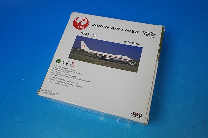 1/400 B747-300 JAL ���������ƥ��֥������ץ쥹 ���� 80ǯ�� JA8161 [2004-028] �ӥå��С���/���
