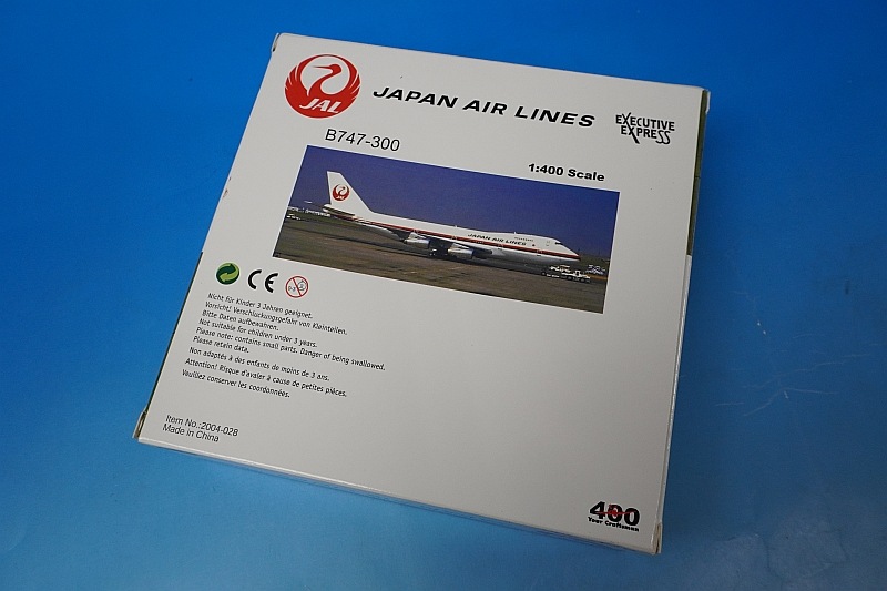 1/400 B747-300 JAL ƥ֥ץ쥹  80ǯ JA8161 [2004-028] ӥåС/