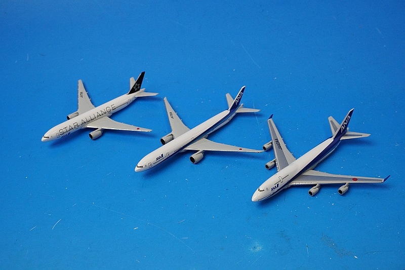 1/1000 B777-300ER B747-400 B777-200 ANA ��������/���������饤����¾ JA732A JA404A JA711A [NHS10001] ANA��������/���