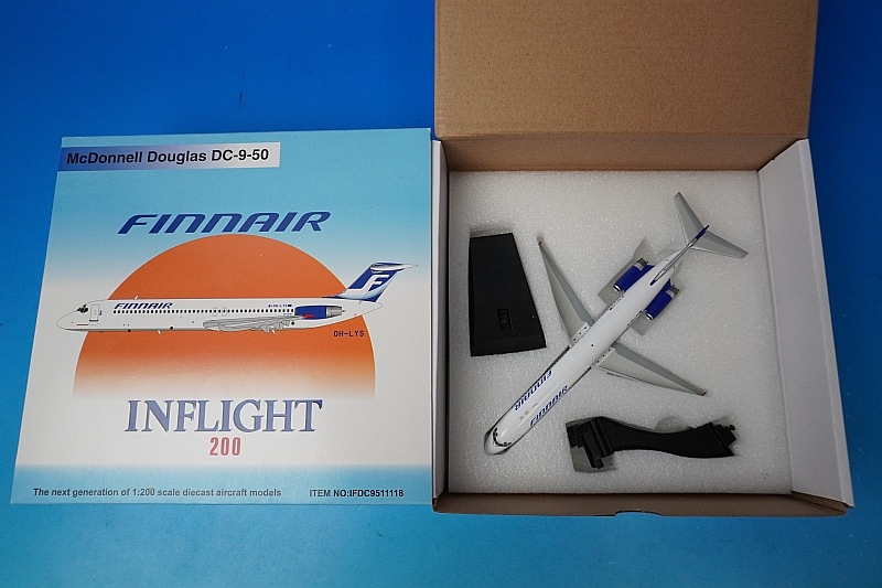 1/200 DC-9-50 �ե��󥨥��� OH-LYS ��IFDC9511118�� ����ե饤��/���