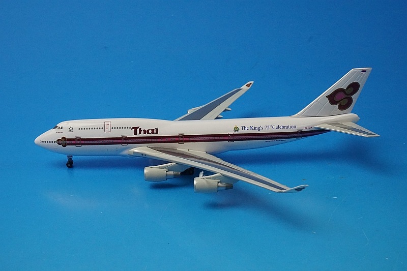 1/400 B747-4D7  The King's 72nd Celebration HS-TGK 55395 ɥ饴/