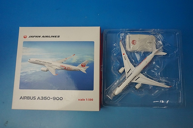 1/500 A350-900 JAL Red 1号機（赤色A350ロゴ） JA01XJ ［BJE3052