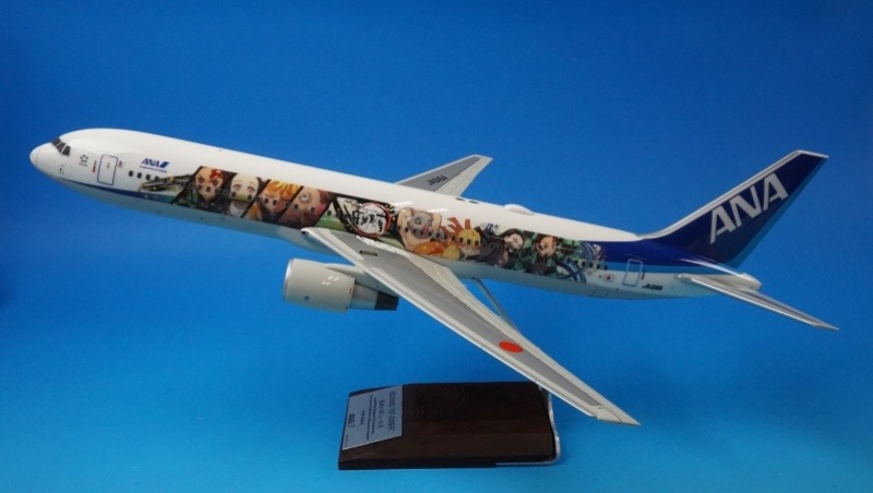 1/100 B767-300ER ANA 鬼滅の刃じぇっと壱 JA616A パックミン