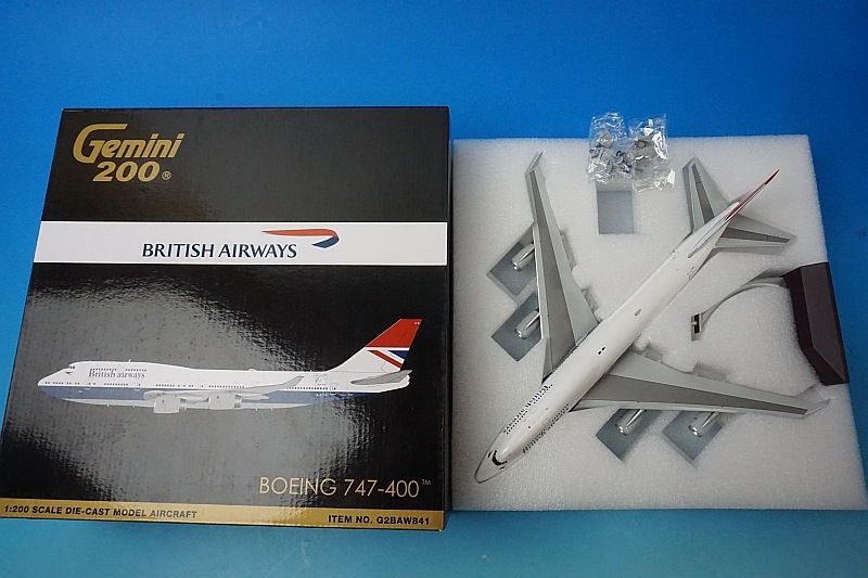 1/200 B747-400 �֥�ƥ��å��� (�˥�������) G-CIVB [G2BAW841] �����ߥ�/���