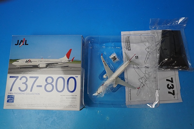 1/400 B737-800 JAL アーク塗装 JA301J ［56016］ JALUX/中古