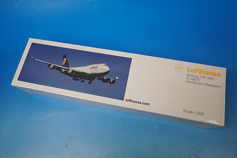 1/200 B747-400 ��եȥϥ� �Υ�ȥ饤��������ȥե������ D-ABVY ��LH03�� LIMOX/���