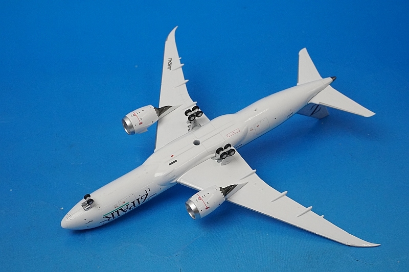 1/400 B787-8 ZIPAIR ジップエア 旧塗装 主翼地上姿勢 JA824J [59019