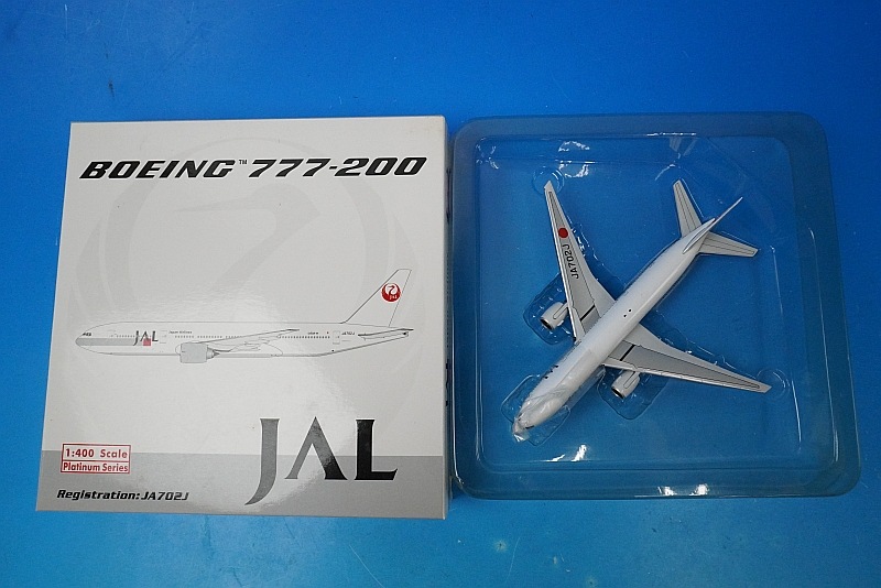 1/400 B777-200 JAL 旧鶴丸塗装 JA702J [10414] フェニックス