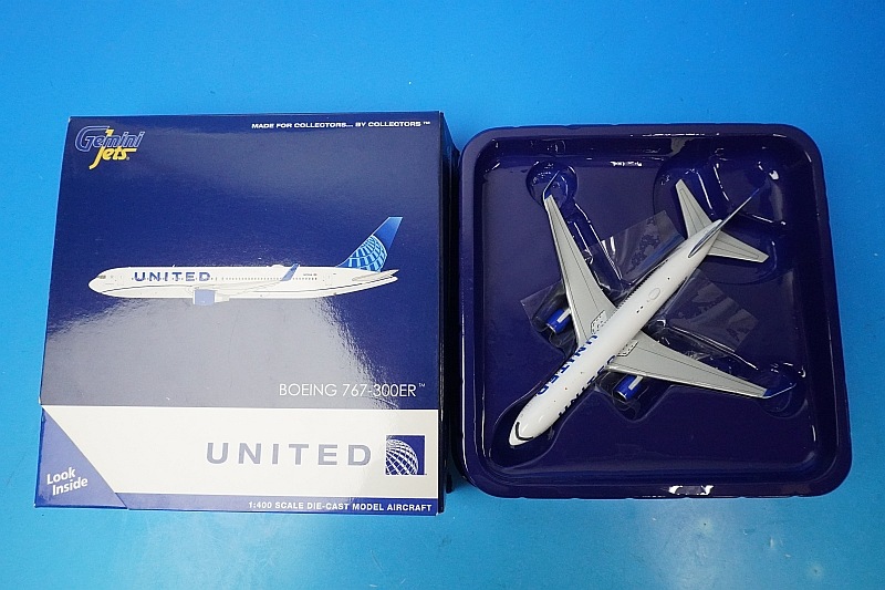 1/400 B767-300ER ユナイテッド N676UA [GJUAL1921] ジェミニ/中古