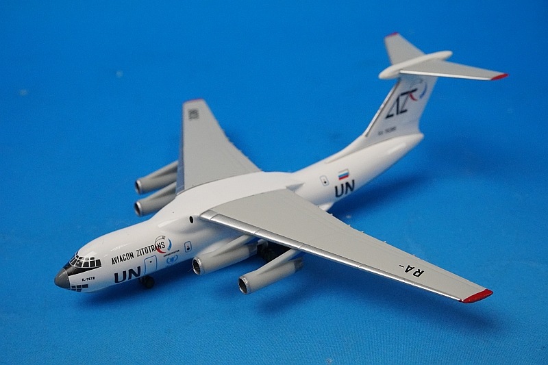 中古 航空機系プラモデル　 アントノフ / イリューシン 他 1/500 イリューシン IL-76 国際連合軍/アビアコン・ジトトランス