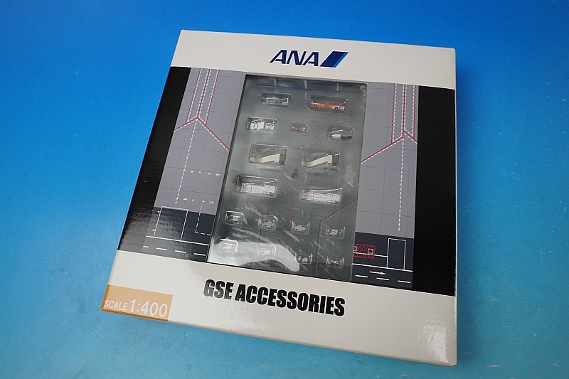 1/400 地上支援車輌17点セット(白)羽田空港407番スポット 1/400 地上支援車輌17点セット(白)羽田空港407番スポット