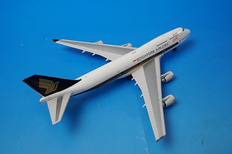 1/400 B747-400 シンガポール メガトップ 1000th 9V-SMU ［10679