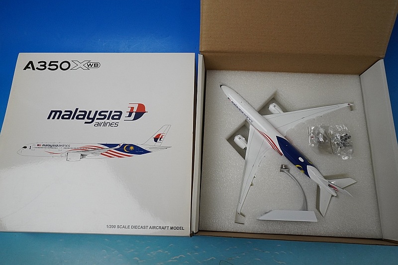 1/200 A350-900 �ޥ졼���� Negaraku/�ͥ��饯 ��Ω60��ǯ 9M-MAC ��LH2119�� JC�����󥰥�/���