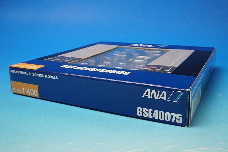 1/400 地上支援車輌17点セット（青）羽田空港408番スポット