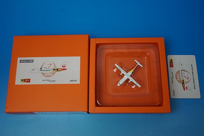 JAC 日本エアコミューター ATR42-600 JA07JC jc 1:400 JALUX ATR-42-600 JAC 日本エアコミューター （ JAL / 日本航空
