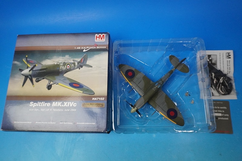 1/48 スピットファイア MK.XIVc ブリティッシュエース イギリス空軍
