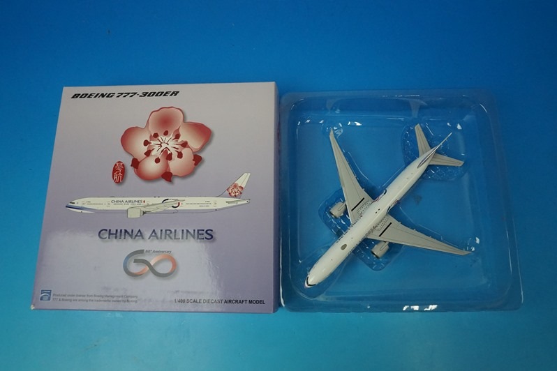 1/400 B777-300ER ���㥤�ʥ��� 60th anniv B-18006 With Antenna [XX4178] JC�����󥰥�/���