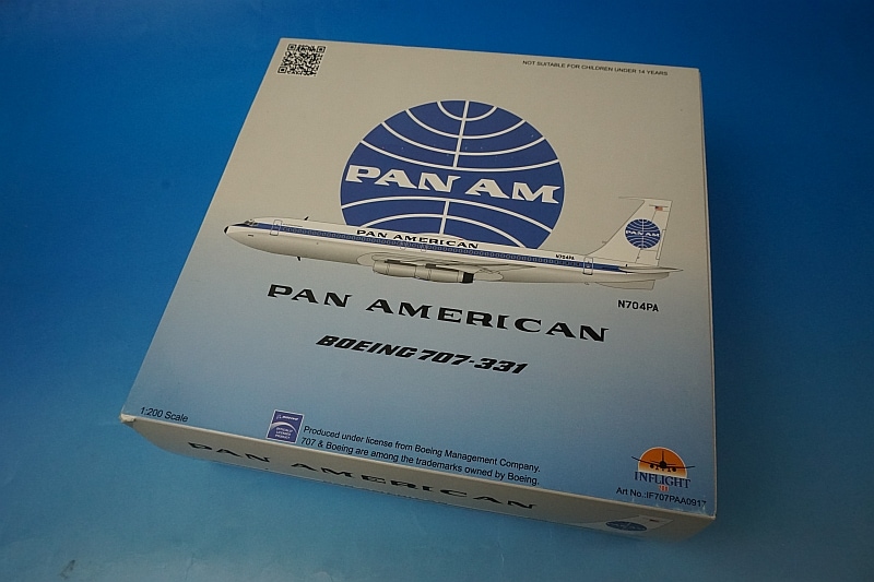 1/200 B707-331 PANAM ѥʥ Jet Clipper Defiance N704PA IF707PAA0917 ե饤/