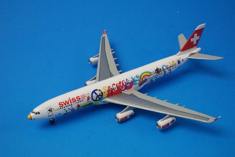 1/400 A340-300 ������ �ե��ѥ HB-JMJ ��56306�� �ɥ饴��/���