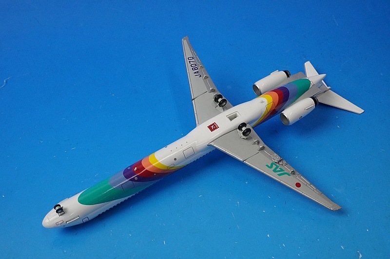 JAS MD-90 1/200 JA005D ダイキャストモデル JALUX 1/200 マクドネルダグラス MD-90 JAS 1号機 ,ダイキャスト製,