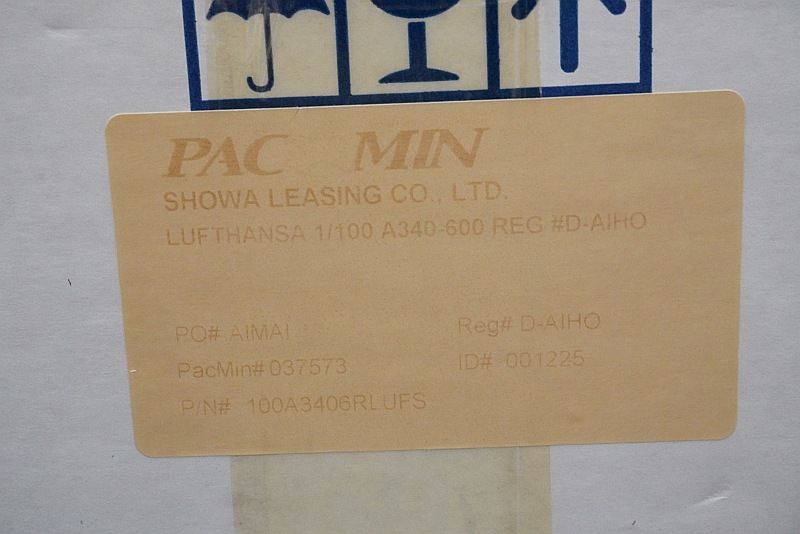 1/100 A340-600 եȥϥ D-AIHO ѥåߥ/