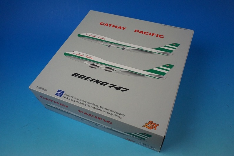 1/200 B747-400 キャセイパシフィック VR-HOU [JF-747-4-037] J