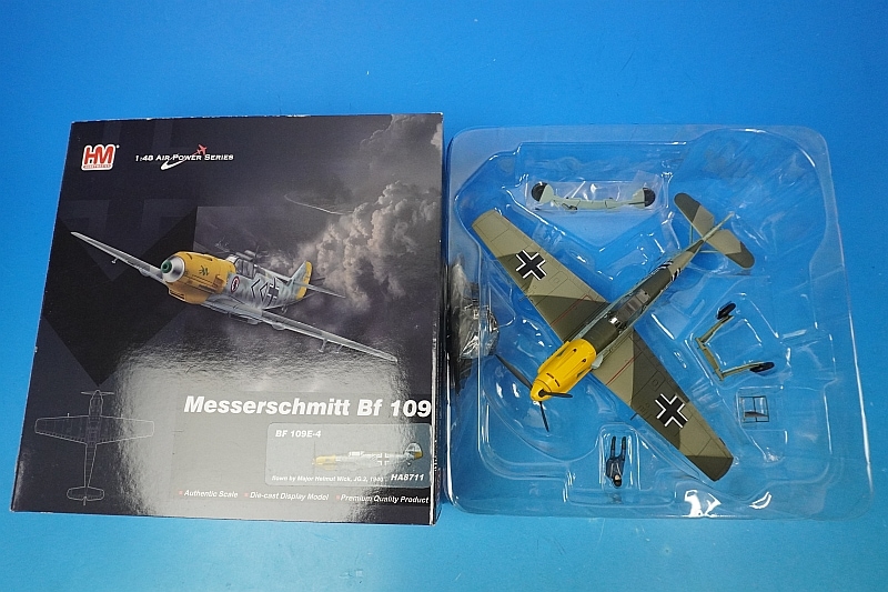 1/48 Bf109E-4 ドイツ空軍 第2戦闘航空団 司令ヘルムート
