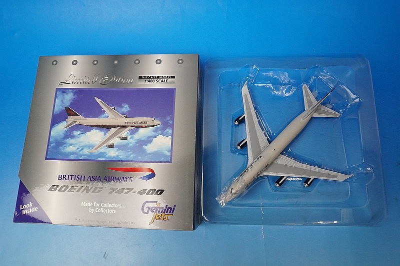 1/400 B747-400 �֥�ƥ��å��奢���� G-CIVA [GJBAW275] �����ߥ�/���