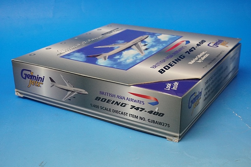 1/400 B747-400 �֥�ƥ��å��奢���� G-CIVA [GJBAW275] �����ߥ�/���