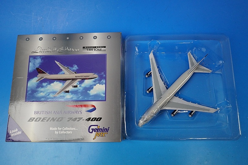1/400 B747-400 �֥�ƥ��å��奢���� G-CIVA [GJBAW275] �����ߥ�/���