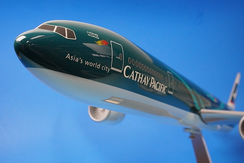 1/100 B777-300ER ���㥻���ѥ��ե��å� Asia's world city B-KPF �ѥå��ߥ�/���