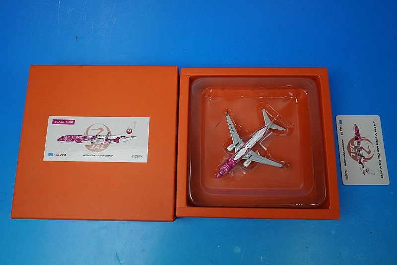 1/400 B737-800 JTA  ���ܥȥ�󥹥�������� �������饸��٥������å� JA06RK JC�����󥰥�/���