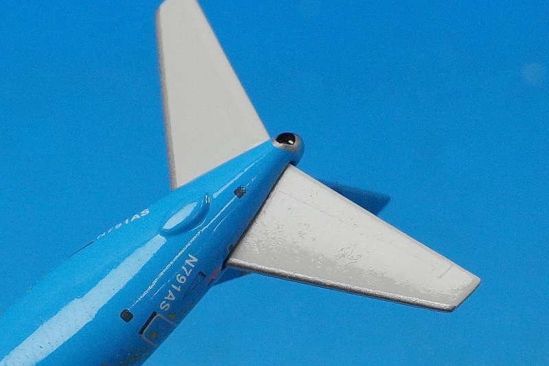 1/400 B737-400 ���饹�� �ƥ��󥫡��٥� N791AS ��GJASA592�� �����ߥ�/���