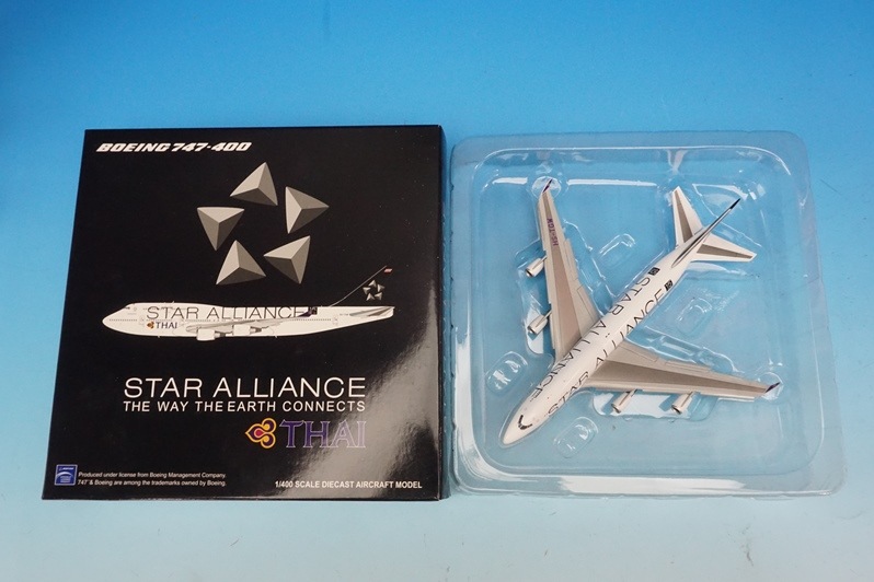 1/400 B747-400 ���� ��������/���������饤���� 15th �ե�åץ����� HS-TGW ��XX4898A�� JC�����󥰥�/���